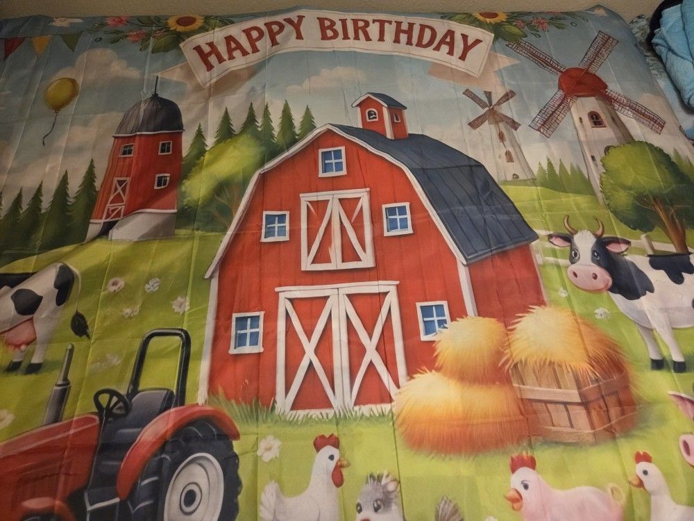 Cartel De Fondo Personalizado La Granja 