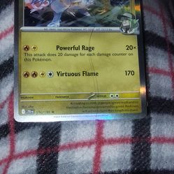 Pokemon Card N Reshiram Rare 