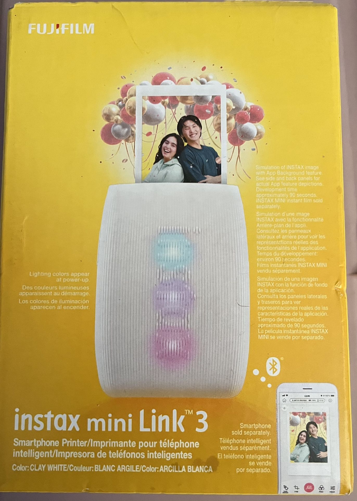 FUJIFILM INSTAX MINI LINK 3 Smartphone Printer