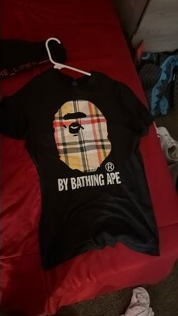 Small size black bape shirt for sale