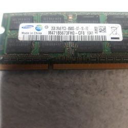 2GB Samsung DDR3 1066mhz