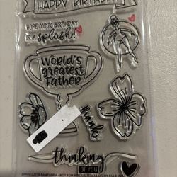 Scrapbooking Clear Stamps