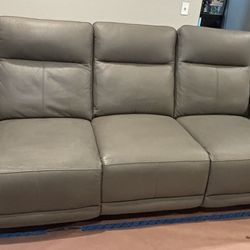 Leather couches