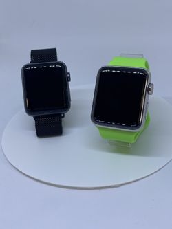 Apple Watch 42mm series 3 black and silver