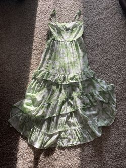 Sun Green Hawaiian Dress 