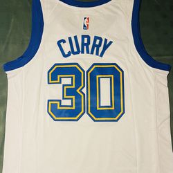 Golden State Warriors Blue White California Throwback Retro Classic 30 Curry  Statement Yellow Jersey