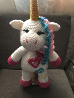 Crochet unicornio