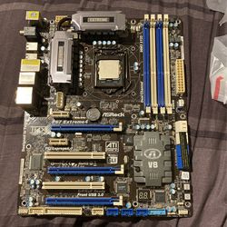 Asrock Extreme 4 Motherboard And Intel Core i5 2500k