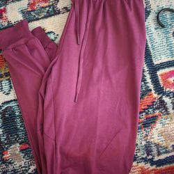 Balance Athletica Berry Maroon Select Joggers Like New