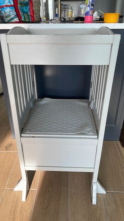 Toddler kitchen stool