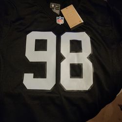 Raiders Max Crosby Jersey LARGE