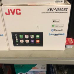 Jvc Kw-v660bt Apple CarPlay And Android Auto Stereo Wireless 