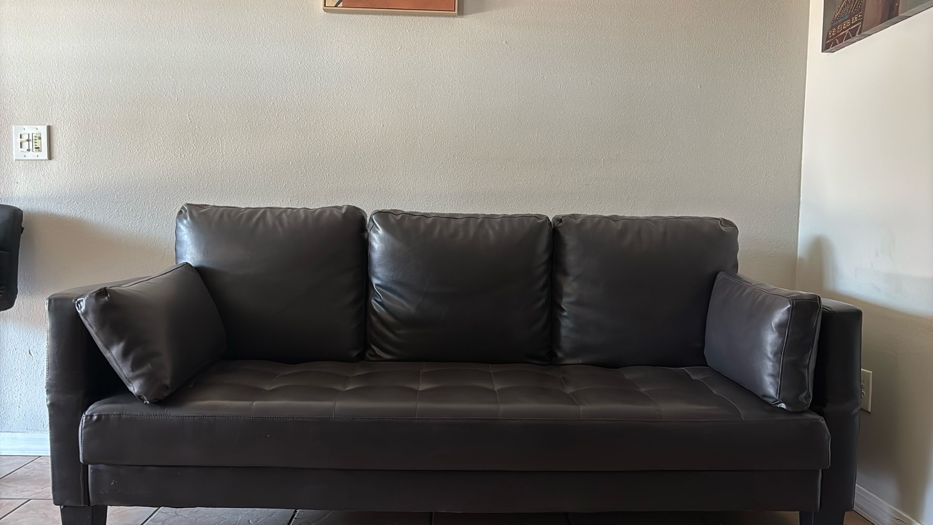 Leather Couch