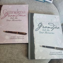 New grandma and grandpa journals