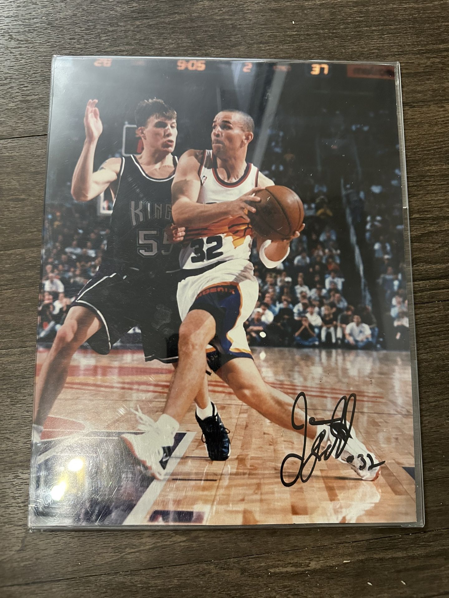 PHOENIX SUNS JASON KIDD AUTOGRAPHED PHOTO