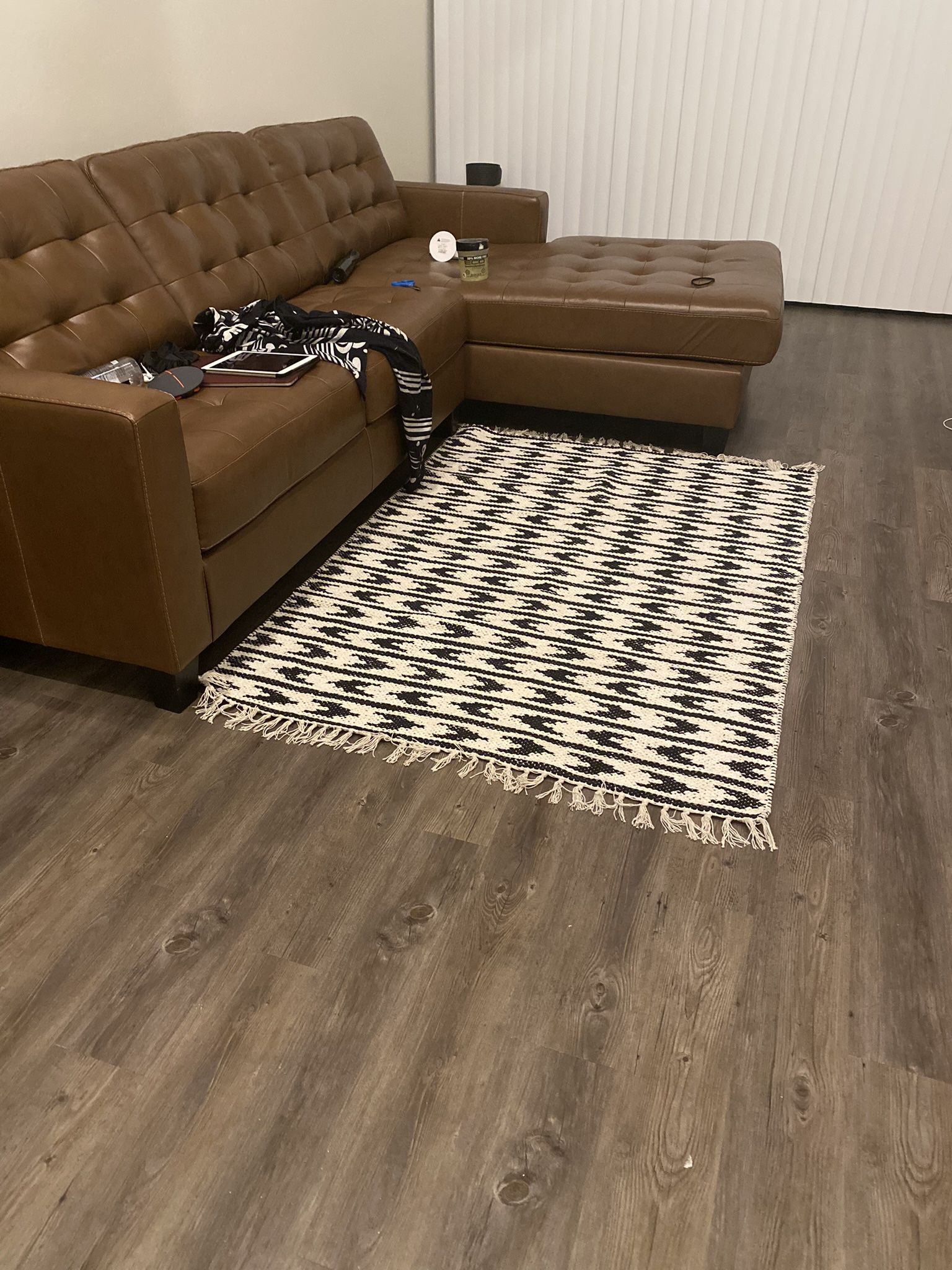 American Furniture Warehouse Leather sectional