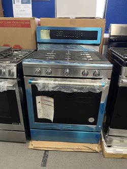 Kitchen Aid Stainless Steel Gas Range 