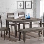 2023 Sale!! Sean Melamine Dining Table 