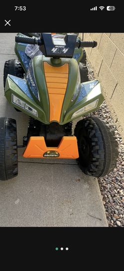 powered motorcycle