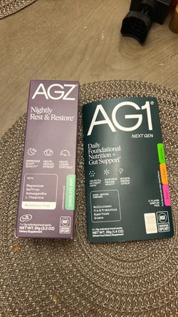 AGZ Nightly Rest & Restore + AG1 Next Gen Sampler Bundle