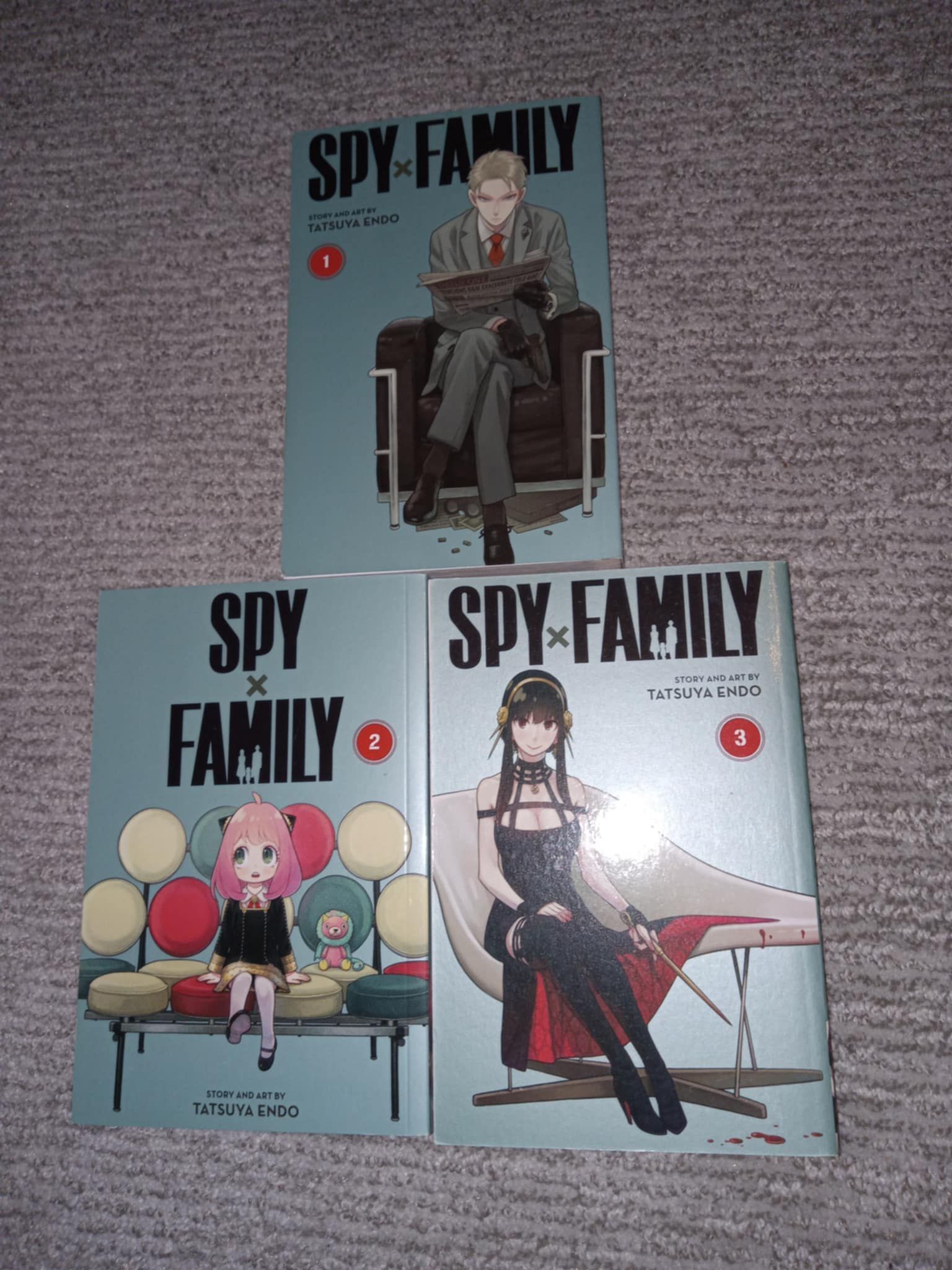 Spy Family Manga Books 1-3 -Turlock