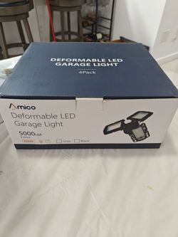 Amico Deformable LED Garage Light 4-Pack NIB!!!