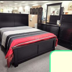 Ashley Bedroom Set Queen or King Bed Dresser Nightstand and Mirror Maribel 