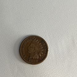 1887 Indianhead Penny