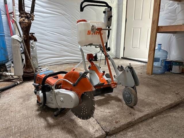 Stihl TS 700 Concrete Saw + Carriage – $1,500 (Rainier, WA)