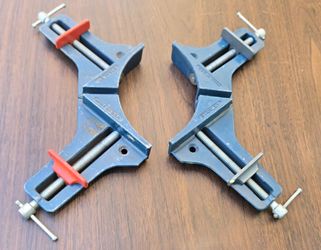 Vintage Stanley (83-404) metal corner miter clamps