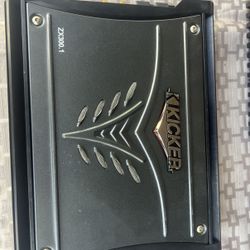 Kicker ZX300.1 amplifier