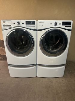 Whirlpool , washer, and electric dryer