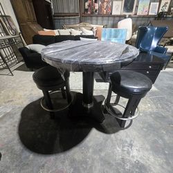 Beautiful bar table set