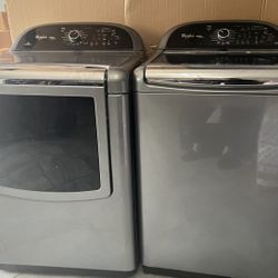 Whirlpool washer and dryer