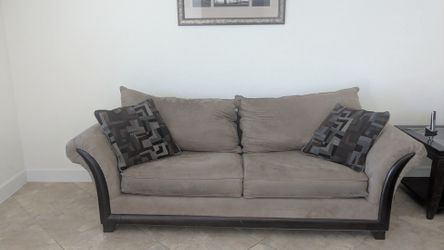 Couch and love seat