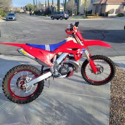 2001 Cr250r Honda Street legal 