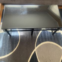 Glass Tables set WILLING TO NEGOTIATE (Coffee Table and End Tables)