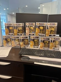Funk Pop Marvel Collection Gold 