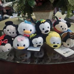 Disney Mickey Mouse Characters Tsum Tsum Set Of 9