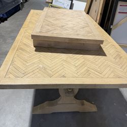 Stunning Light Farmhouse Trestle Dining 