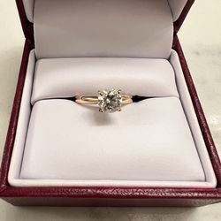 Engagement Ring & Wedding Band Set