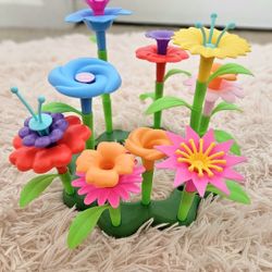 Kids DIY Flower Garden Building Toys