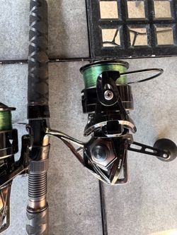 Brand new 10ft daiwa emcast medium rod and kastking megaton 5000 reel great setup