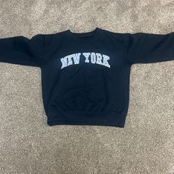 “New York” Warm Crewneck Medium 