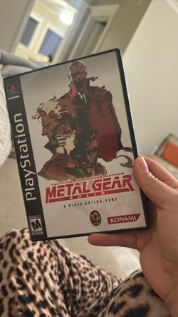 PS1 tactical espionage action metal gear solid