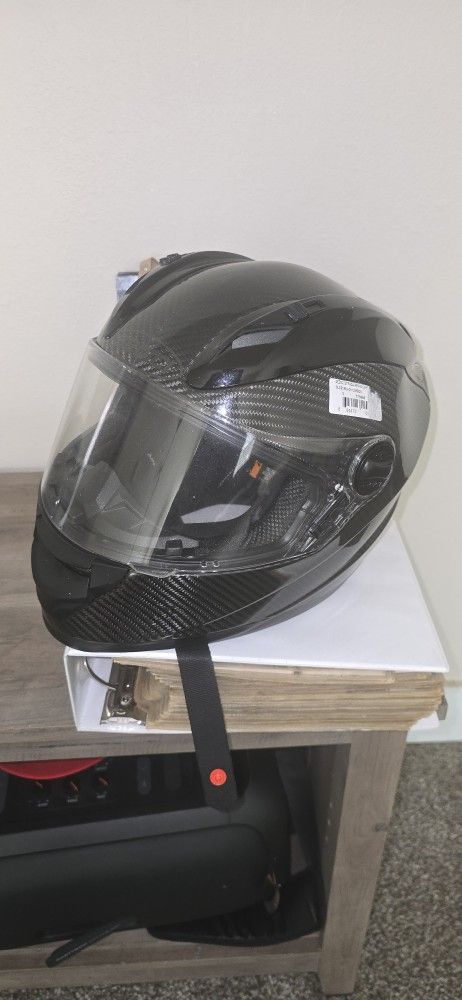 Carbon fiber helmet brand new size M