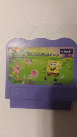 Vtech smile cartridge a day in the life of a sponge