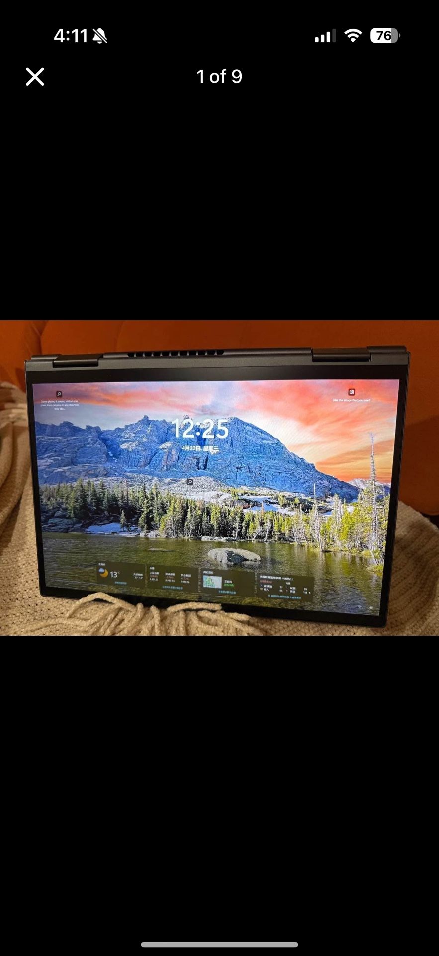 Lenovo ThinkPad X1 Yoga Gen 6 - i7, 512GB SSD, 8GB RAM, 2-in-1 Touchscreen Laptop