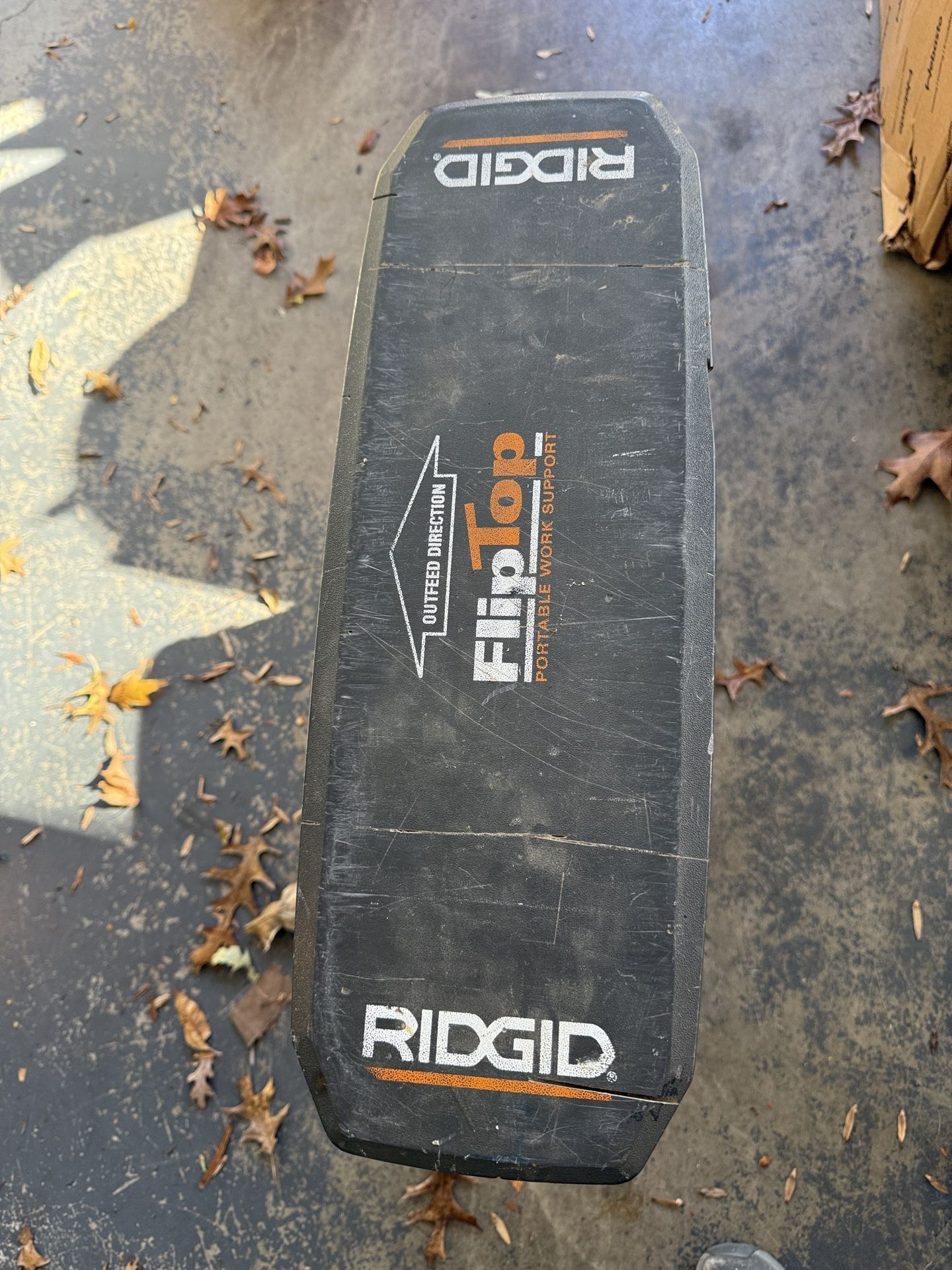 Rigid FlipTop Portable Work Support