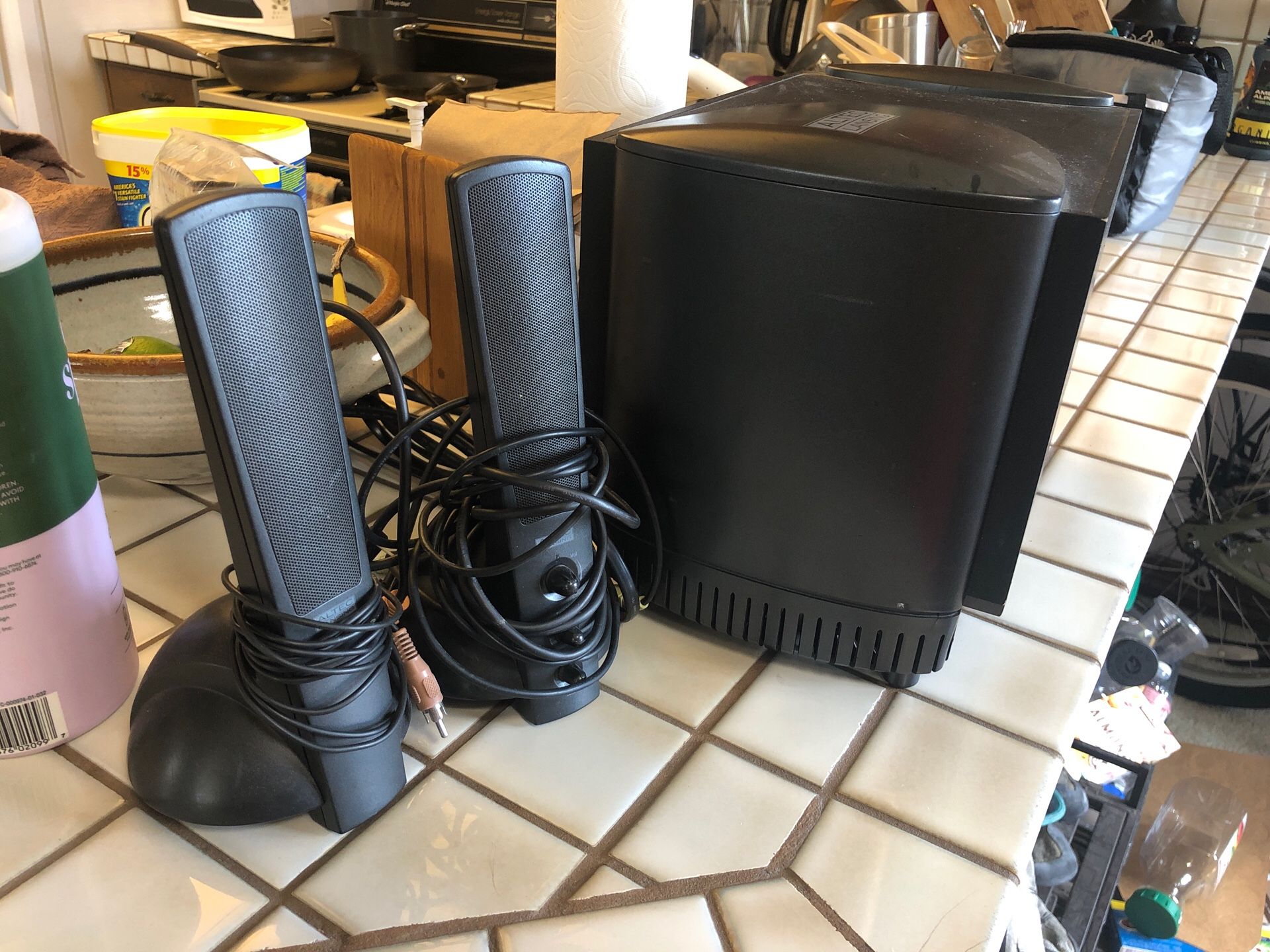 Altec Computer Speaker System with Sub